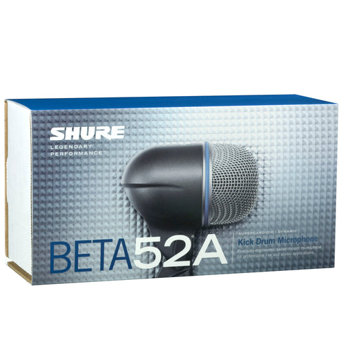 Shure Beta 52A Dynamic Kick Drum Microphone