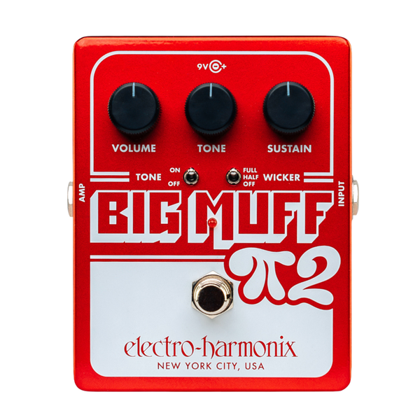 Electro-Harmonix Big Muff Pi 2 with Tone Wicker Fuzz Effect Pedal