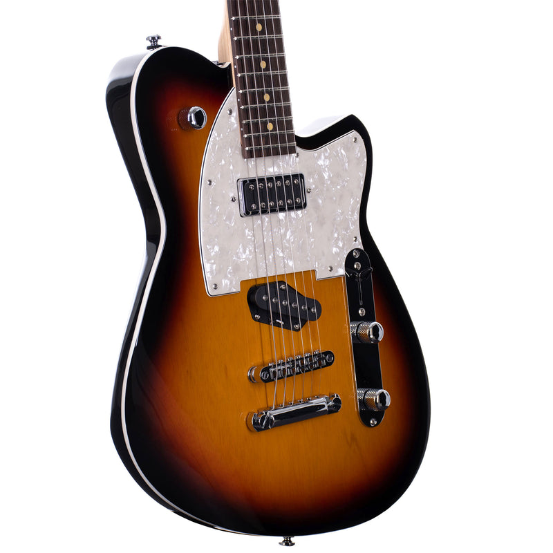 Reverend Buckshot Electric Guitar, Rosewood Fingerboard, 3-Tone Burst