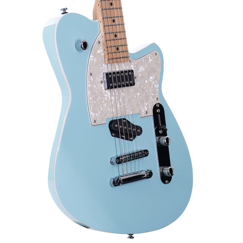 Reverend Buckshot Electric Guitar, Roasted Maple Neck, Chronic Blue