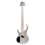 Ibanez BTB865MS Bass Workshop 5-String Multi Scale Electric Bass Guitar, Transparent White Flat