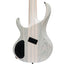 Ibanez BTB865MS Bass Workshop 5-String Multi Scale Electric Bass Guitar, Transparent White Flat