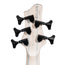 Ibanez BTB865MS Bass Workshop 5-String Multi Scale Electric Bass Guitar, Transparent White Flat