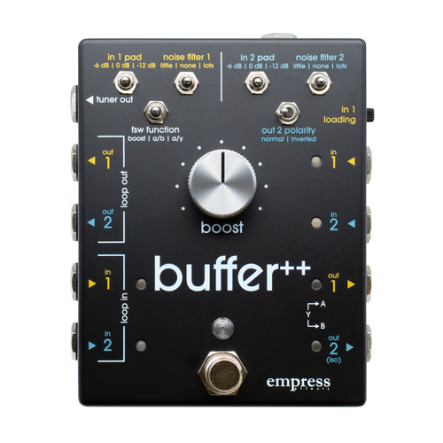 empress pedals Empress Buffer++ Effect Pedal