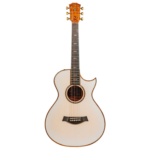 Taylor C12ce B6006 Catch Custom #6 Grand Concert Acoustic-Electric Guitar, Lutz Spruce/Big Leaf Maple
