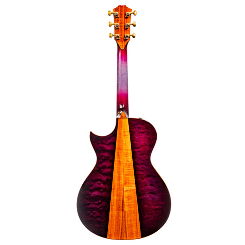 Taylor C12ce B6006 Catch Custom #6 Grand Concert Acoustic-Electric Guitar, Lutz Spruce/Big Leaf Maple