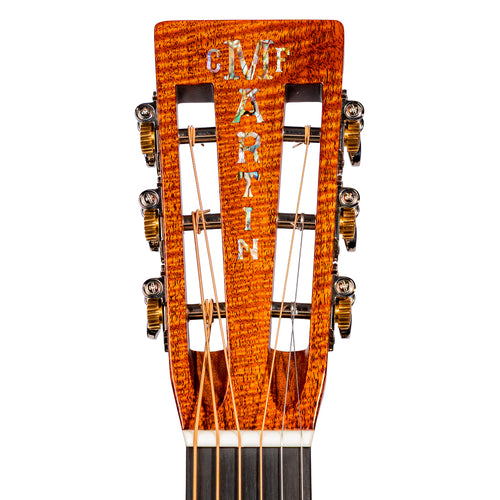 Martin Custom Shop "D" Dreadnought Acoustic Guitar, 28 Style, Adirondack Spruce/Flamed Mahogany