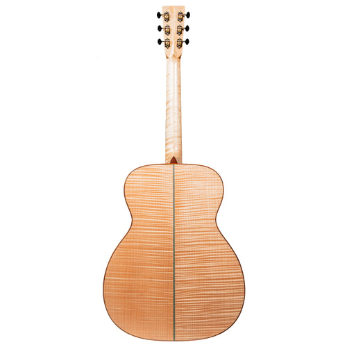 Martin Custom Shop "J" Jumbo Body 28 Style Acoustic Guitar, Adirondack Spruce/Pacific Big Leaf Flamed Maple