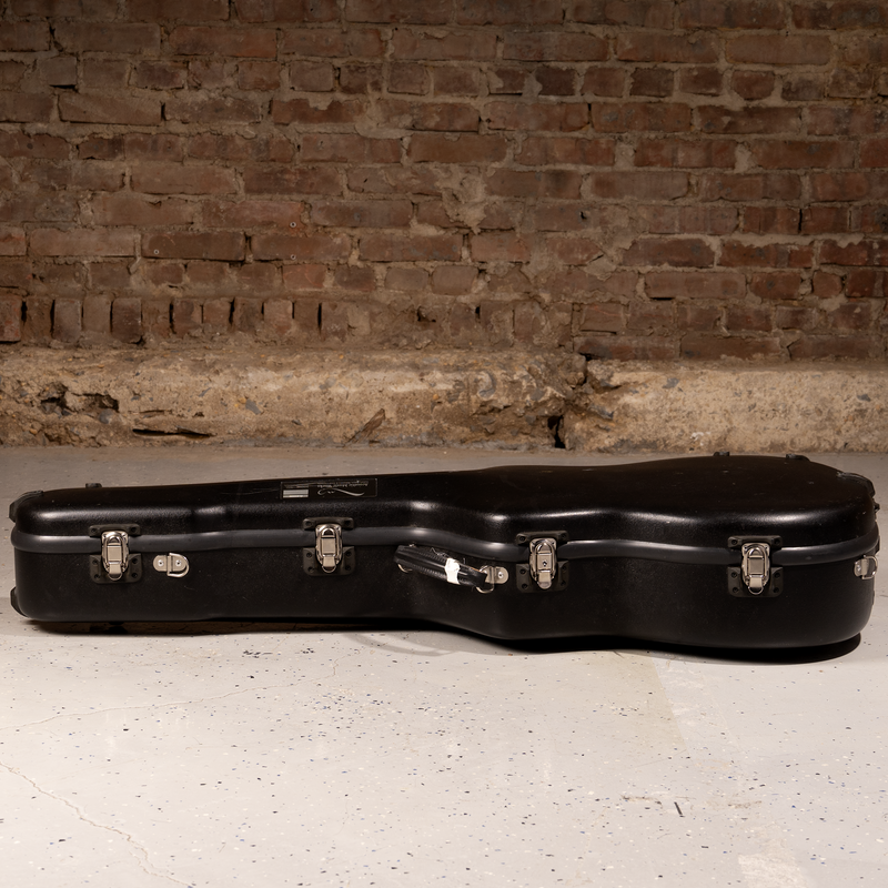 Calton Cases 00 12-Fret Style Hardshell w/ Red Velvet Interior, Black