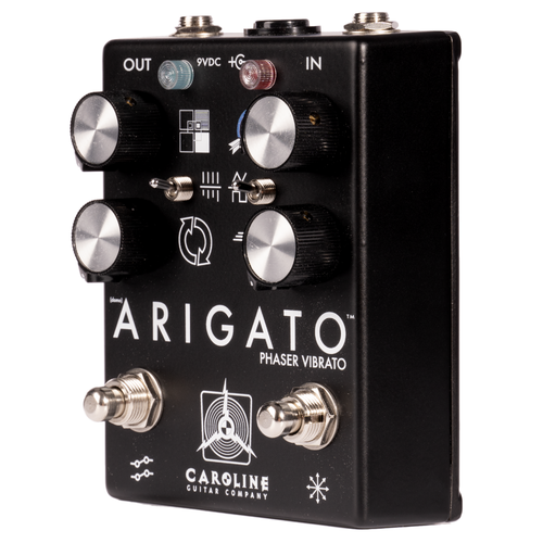 Caroline Limited Edition Arigato Phaser/Vibrato, Black