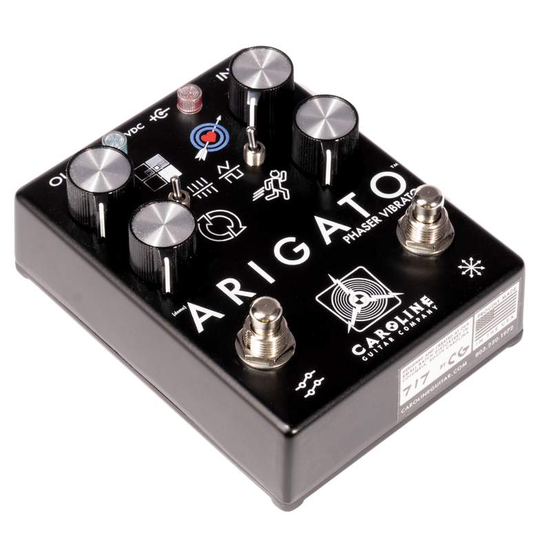 超爆安 Edition Limited Caroline Arigato Black Phaser/Vibrato, ギター