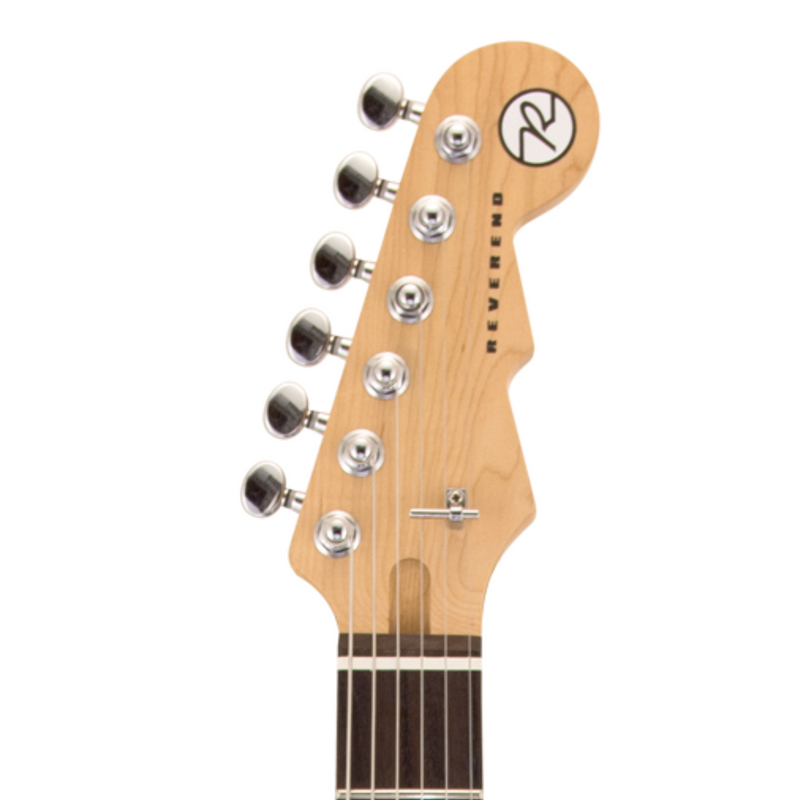 Reverend Crosscut Electric Guitar, Rosewood Fingerboard, Midnight Black