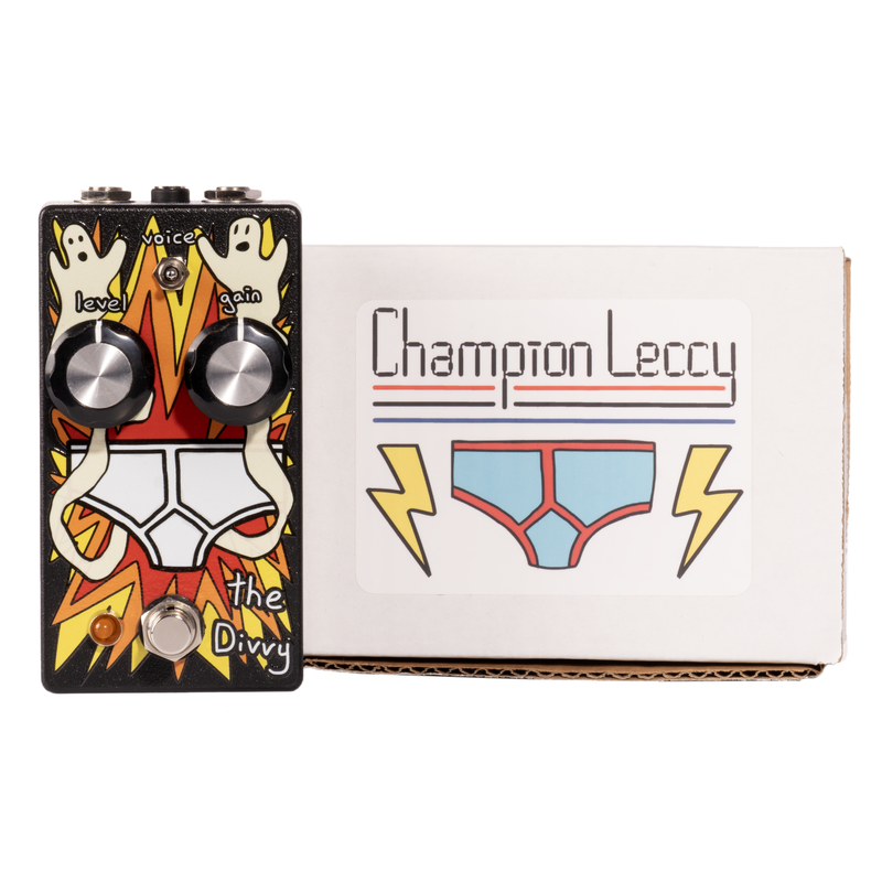 Champion Leccy The Divvy Fuzz V3 Effect Pedal