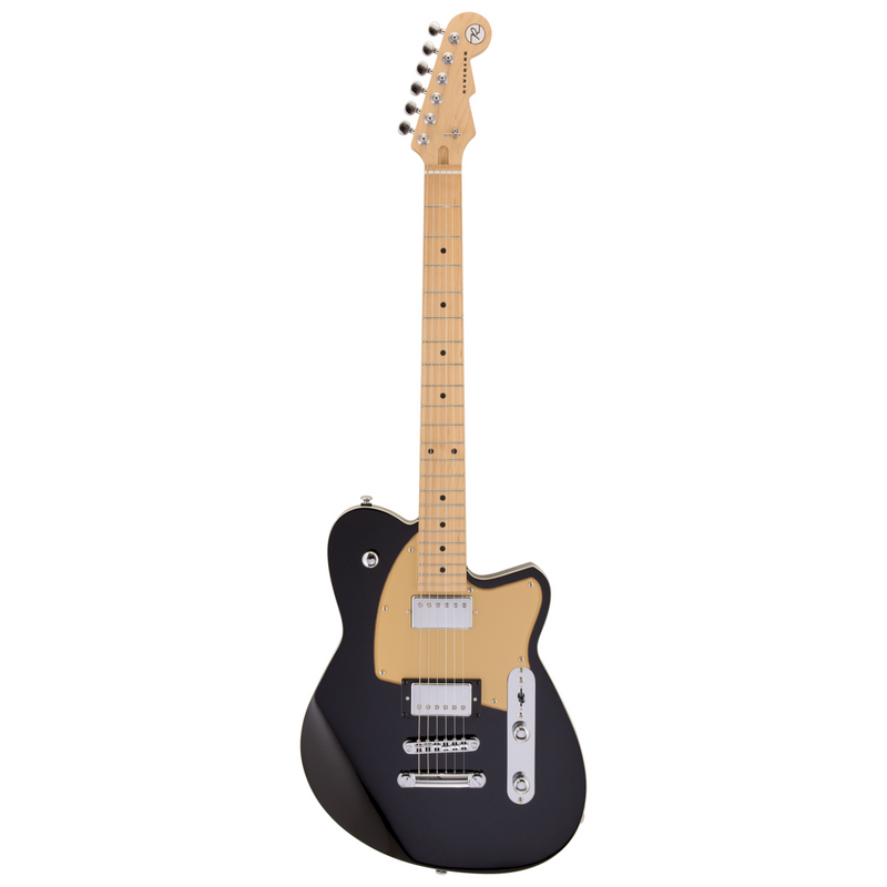 Reverend Charger HB Electric Guitar, Roasted Maple Neck & Fingerboard, Midnight Black