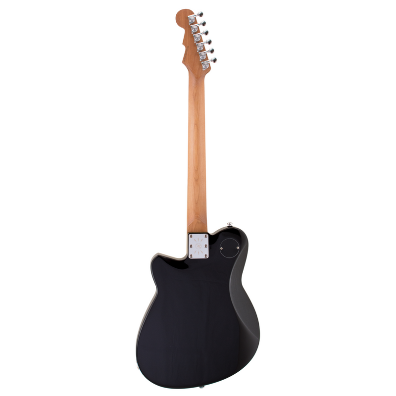 Reverend Charger HB Electric Guitar, Roasted Maple Neck & Fingerboard, Midnight Black