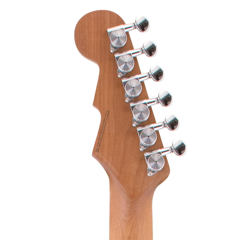 Reverend Charger HB Electric Guitar, Roasted Maple Neck & Fingerboard, Midnight Black