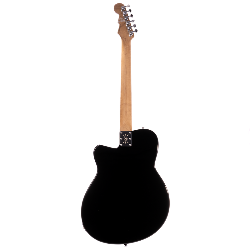 Reverend Club King 290 Electric Guitar with Bigsby, Rosewood Fingerboard, Midnight Black