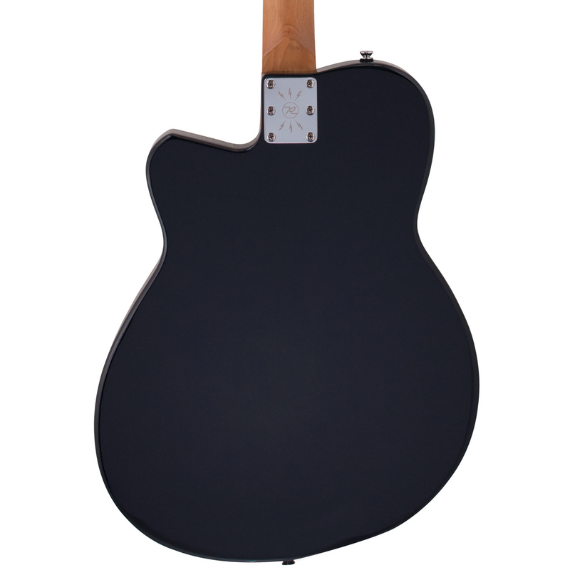 Reverend Club King 290 Semi-Hollow Electric Guitar, Rosewood Fingerboard, Midnight Black w/Bigsby