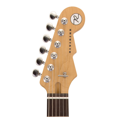 2024 Reverend Club King 290 Semi-Hollow Electric Guitar, Rosewood Fingerboard, Midnight Black w/Bigsby