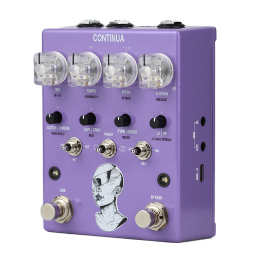 AC Noises CONTINUA Stereo Dynamic Sampler & Multi-Effect Pedal