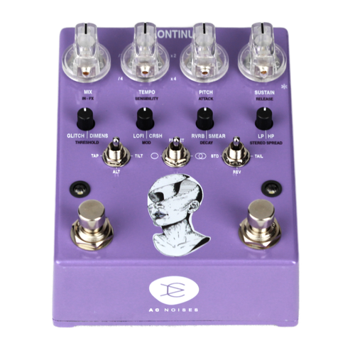 AC Noises CONTINUA Stereo Dynamic Sampler & Multi-Effect Pedal