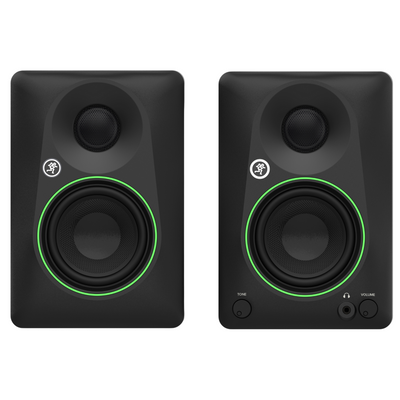 Mackie CR3.5 Creative Reference Studio Monitors, 3.5" Powered w/ Tone Control