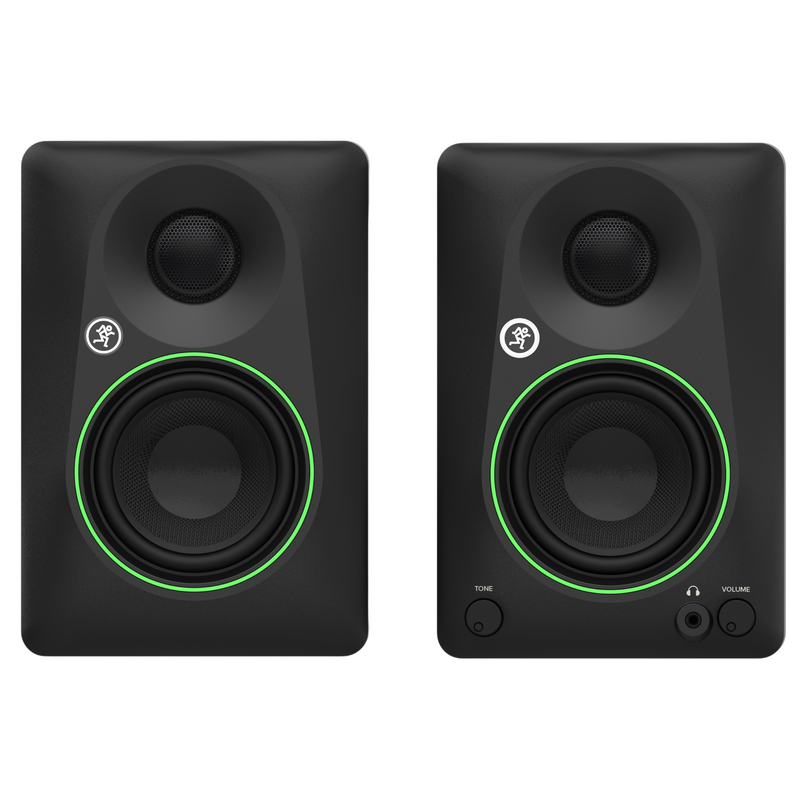 Mackie CR3.5 Creative Reference Studio Monitors, 3.5" Powered w/ Tone Control