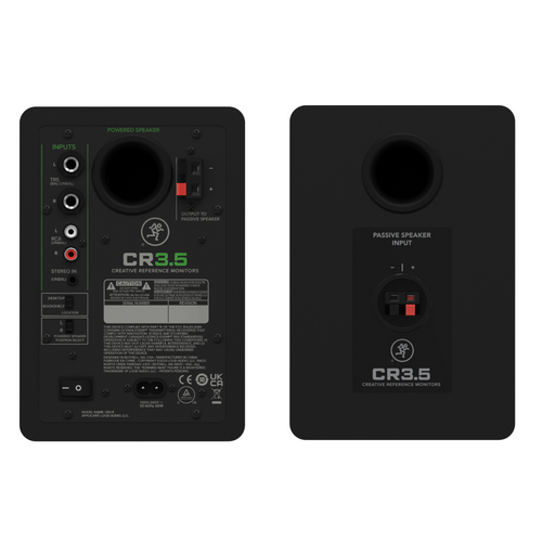 Mackie CR3.5 Creative Reference Studio Monitors, 3.5 Mackie CR3.5 Creative Reference Studio Monitors, 3.5