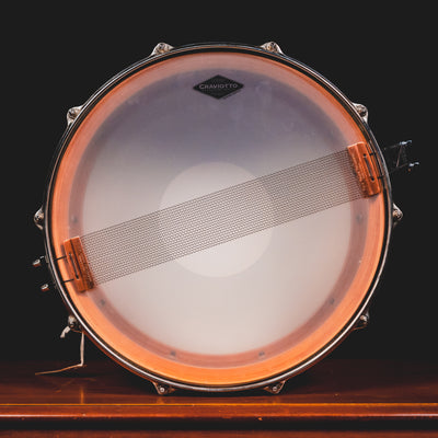 2004 Craviotto 6.5”x14” Snare Drum, Black Cherry w/ Bag - Used