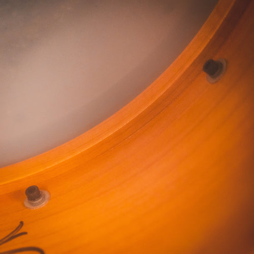 2007 Craviotto 6.5”x14” Maple Snare Drum, Black Satin Oil w/ Bag - Used