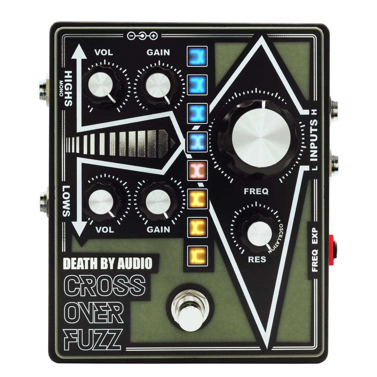 Death By Audio Crossover Fuzz Effect Pedal