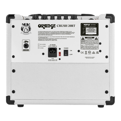 Orange Crush 20RT Guitar Combo Amplifier, Orianthi Limited Edition, White