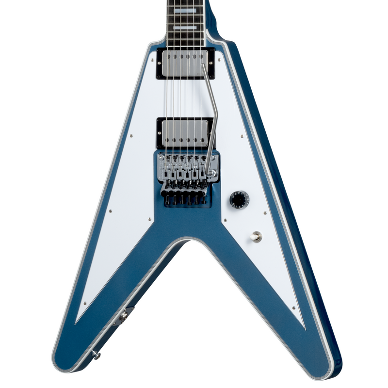 Gibson Custom Shop Richie Faulkner Flying V Custom Pelham Blue w Cas
