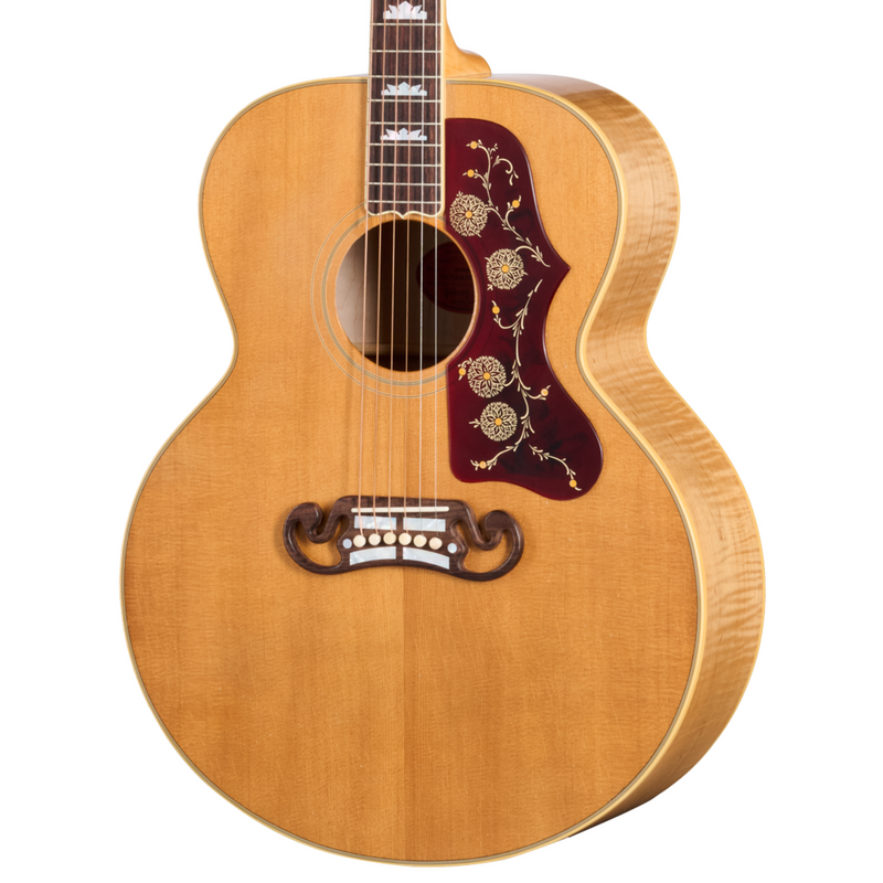 Gibson Custom Shop 1957 SJ-200 Light Aged Acoustic Guitar, Dark Natural