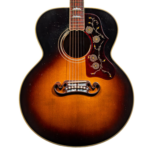 Gibson Acoustic Murphy Lab '57 SJ-200 Guitar, Light Aged, Vintage Sunburst