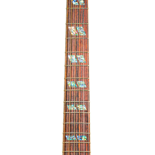 Gibson Custom Shop Hummingbird Elegant Koa Acoustic-Electric Guitar, Honey Burst