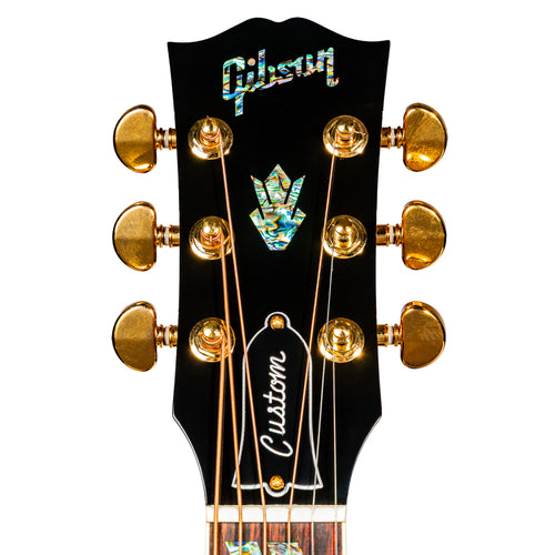 Gibson Custom Shop Hummingbird Elegant Koa Acoustic-Electric Guitar, Honey Burst
