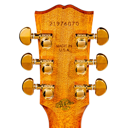 Gibson Custom Shop Hummingbird Elegant Koa Acoustic-Electric Guitar, Honey Burst
