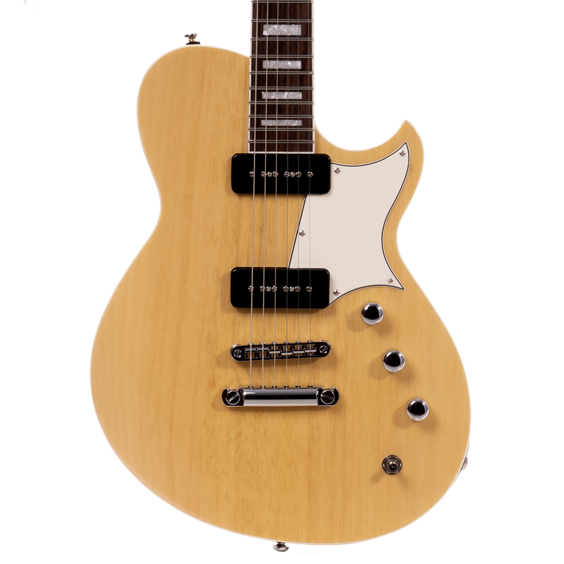 Reverend Contender 290 Electric Guitar, Rosewood Fingerboard, Natural