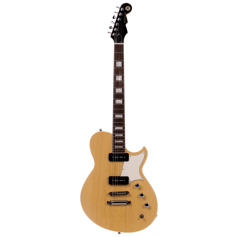 Reverend Contender 290 Electric Guitar, Rosewood Fingerboard, Natural