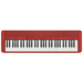 Casio CT-S1 Casiotone 61-Key Portable Keyboard, Red