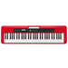 Casio CT-S200 Casiotone 61-Key Portable Keyboard, Red