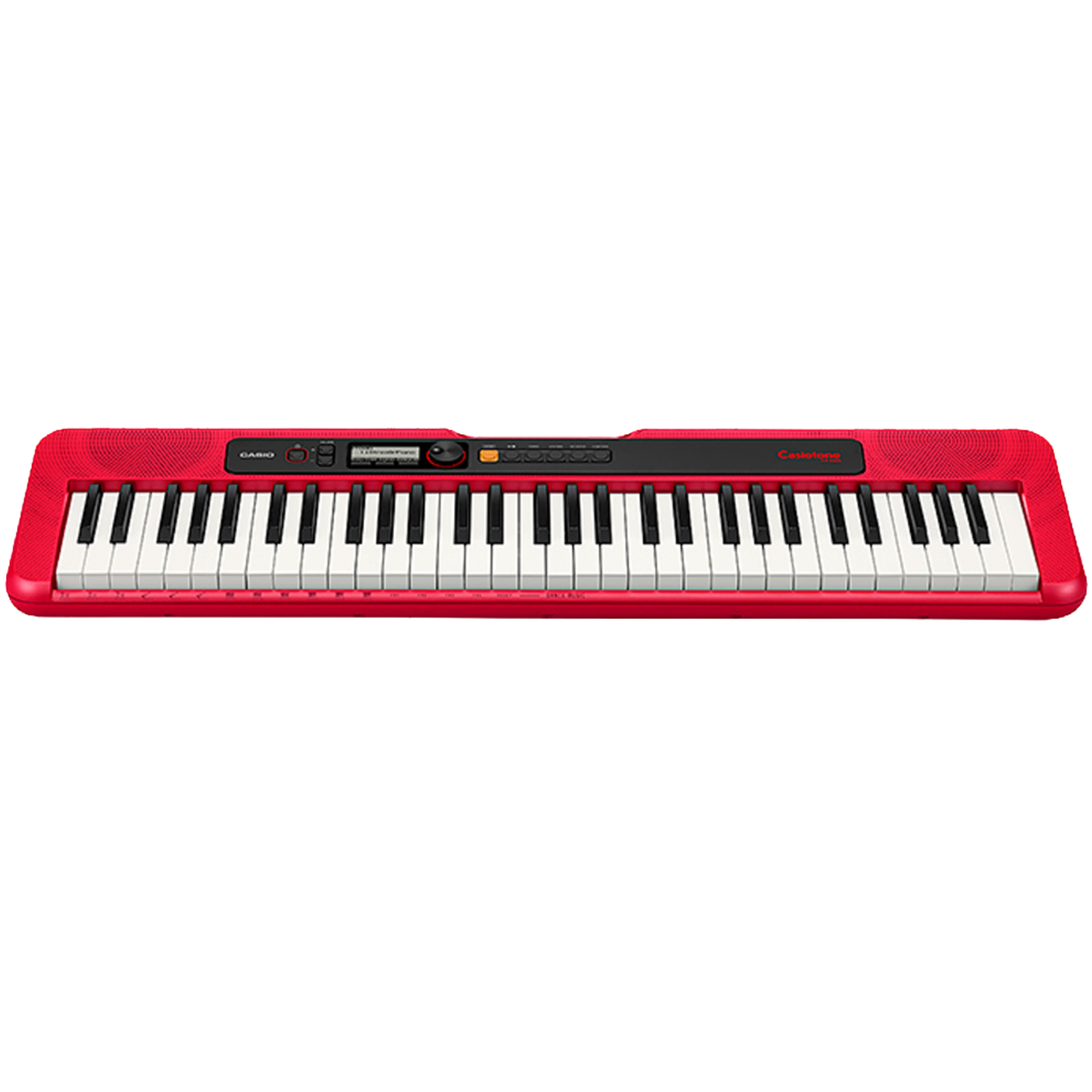 Casio CT-S200 Casiotone 61-Key Portable Keyboard, Red