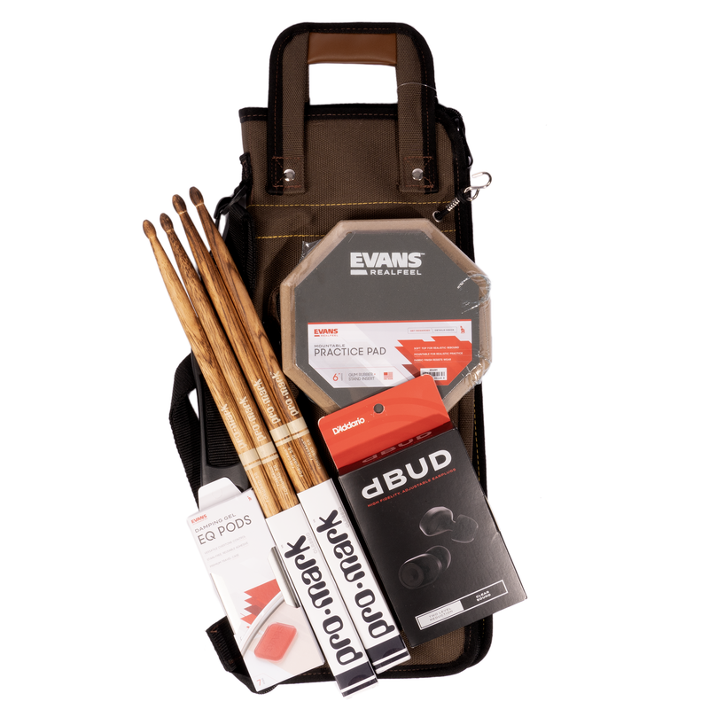 Promark and Evans Ultimate Drummer's Starter Bundle