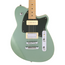 Reverend Double Agent OG Electric Guitar, Roasted Maple Neck & Fingerboard, Metallic Alpine