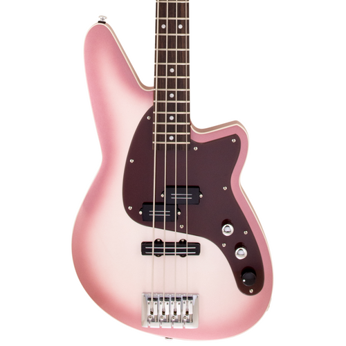 Reverend Decision Bass Guitar, Rosewood Fingerboard, Mulberry Pearl Burst