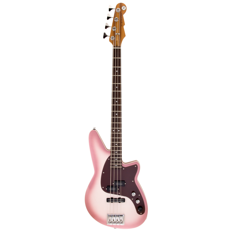 Reverend Decision Bass Guitar, Rosewood Fingerboard, Mulberry Pearl Burst