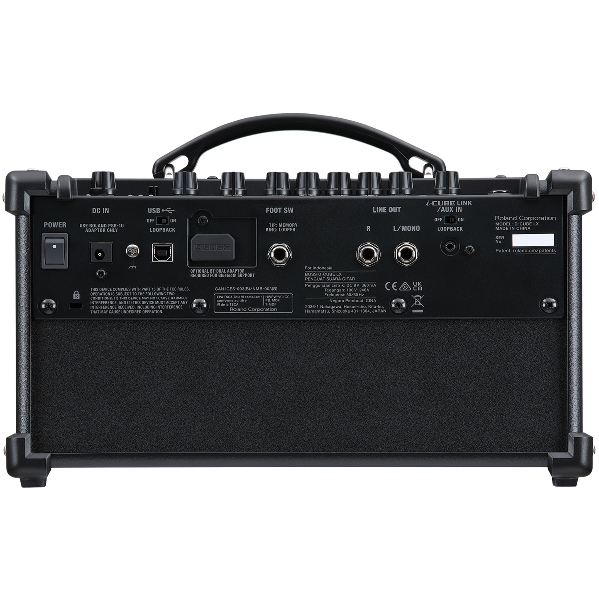 Boss Dual Cube XL 10-Watt Stereo Portable Combo Guitar Amplifier