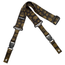 DiMarzio 2" Codura ClipLock Guitar Strap, Camo Skulls