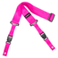 DiMarzio 2" Nylon ClipLock Guitar Strap, Neon Pink